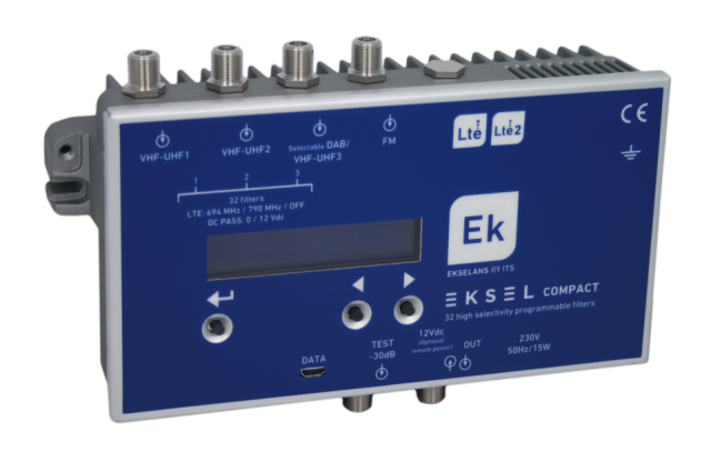 EKSEL COMPACT, Central programable COMPACTA 32F, 4