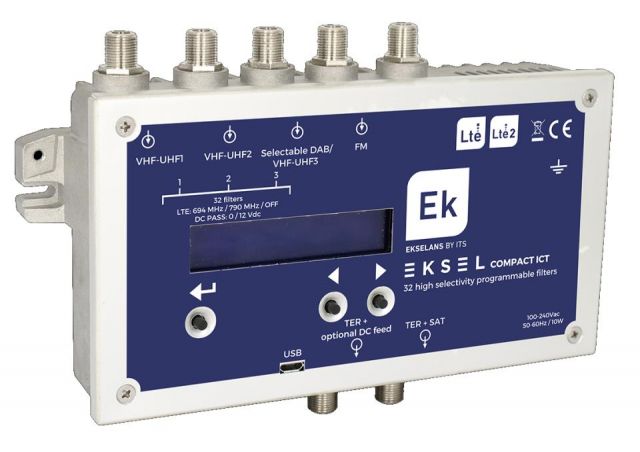 EKSEL COMPACT ICT, Central programable COMPACTA 32