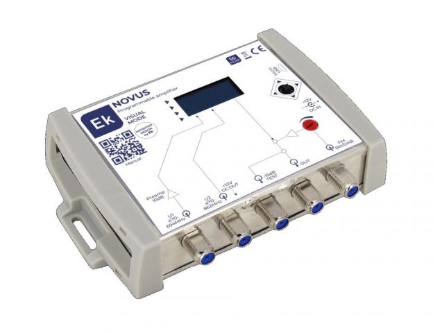 NOVUS, Central programable, FM/BII-DAB/UHF