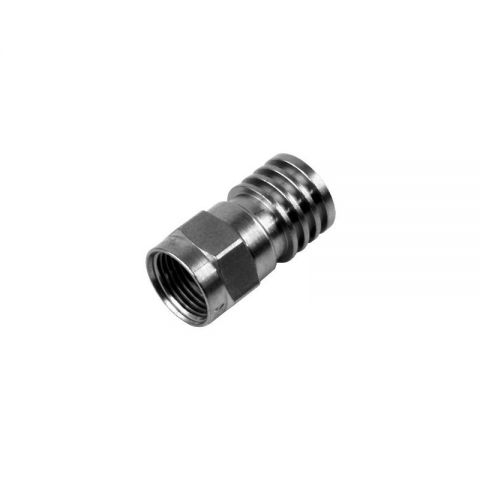 CONECTOR CABELCON F CRIMPAR PARA CABLE RG6