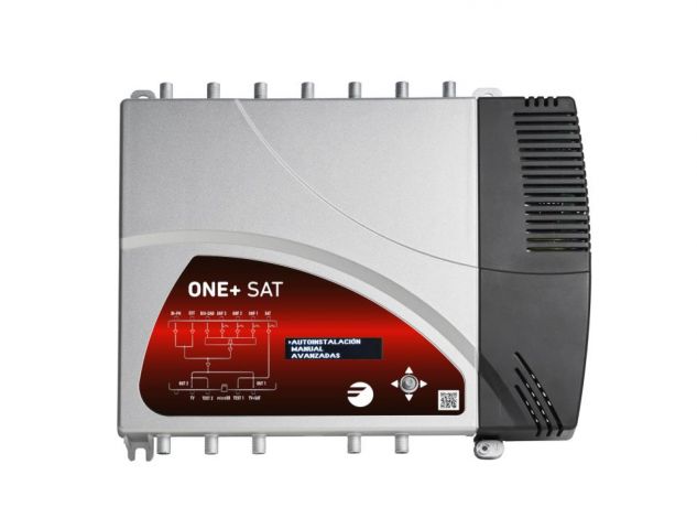 ONE+SAT , Central de amplificación programable TER