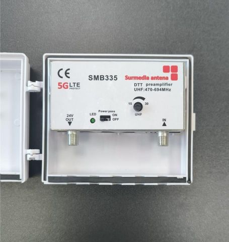 AMPLIFICADOR LTE 5G 1E UHF 30db