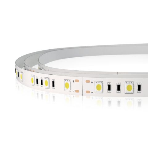 TIRA LED 24V 14,4W/M 60LED/mt - IP20- RGB 50MT